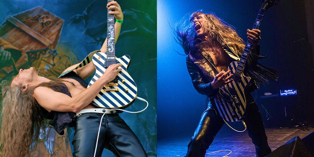 Axel Ritt von der Metal-Band GRAVE DIGGER