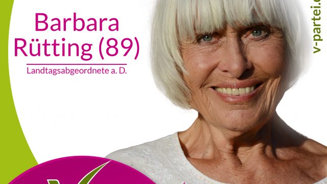 „Weil es getan werden muss“ – Barbara Rütting Deutschlands älteste Bundestagskandidatin