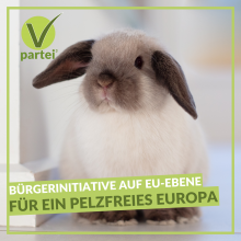 Petition „für ein pelzfreies Europa“