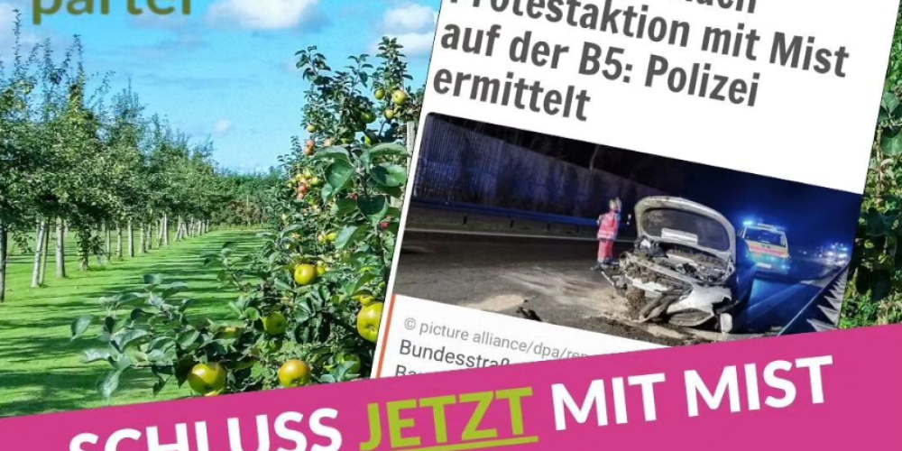 Pressemitteilung | Gülle ist Mist!