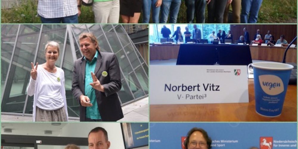 V-eiertag: Zulassung der V-Partei³ zur Bundestagswahl in 12 Bundesländern erfolgt