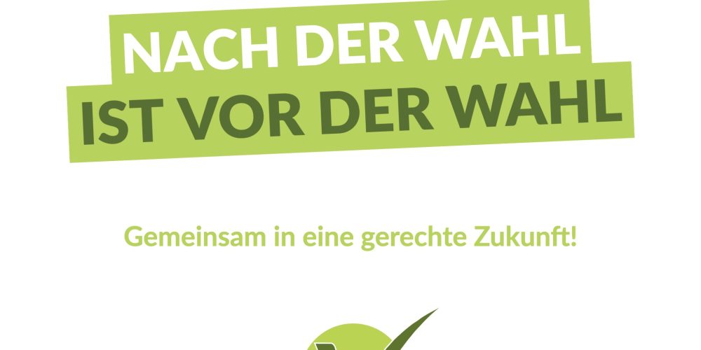 Nach der Wahl ist vor der Wahl!