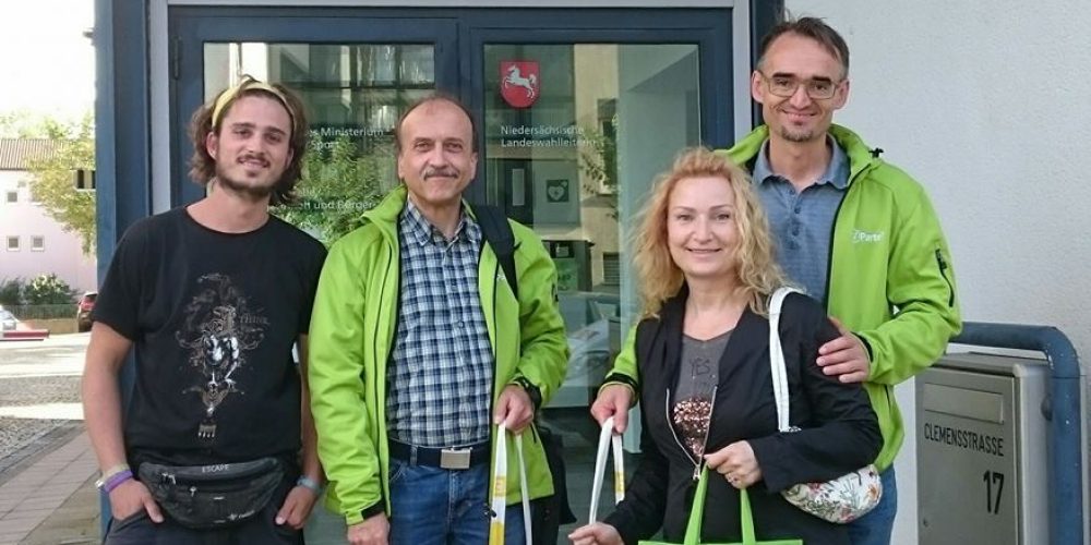 Wir trotzen den Widrigkeiten – V-Partei³ erreicht die erforderlichen Unterstützungsunterschriften für die Zulassung zur Landtagswahl in Niedersachsen