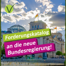 V-Partei³: Forderungskatalog an die neue Bundesregierung