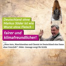 Söders Sexismus-Spruch: Frauenfeindlich, rückwärtsgewandt und politisch untragbar