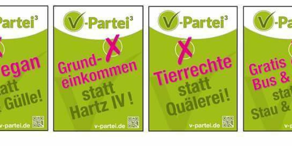 So sehen unsere Wahlplakate in NRW aus