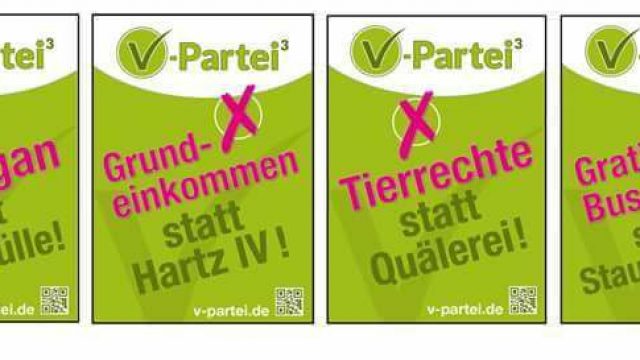 So sehen unsere Wahlplakate in NRW aus