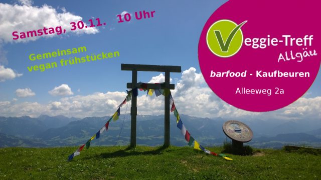 Veggie-Treff Allgäu am 30.11.