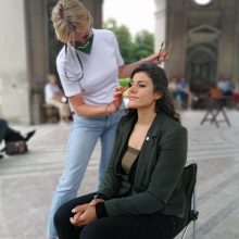 Fotoshooting für Wahlplakate