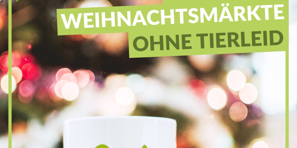 Wir fordern eine vegane Adventszeit
