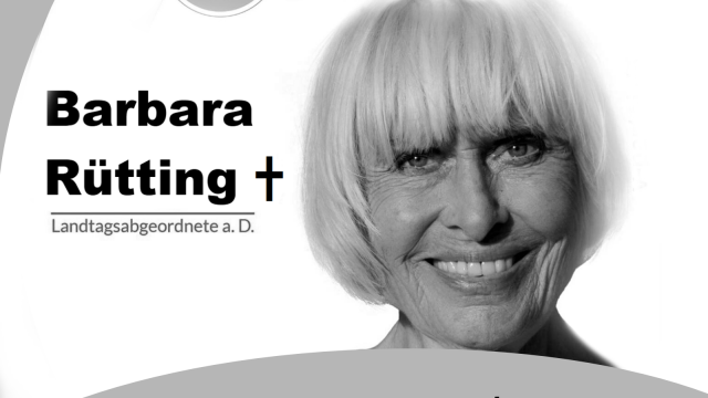 Wir trauern um Barbara Rütting