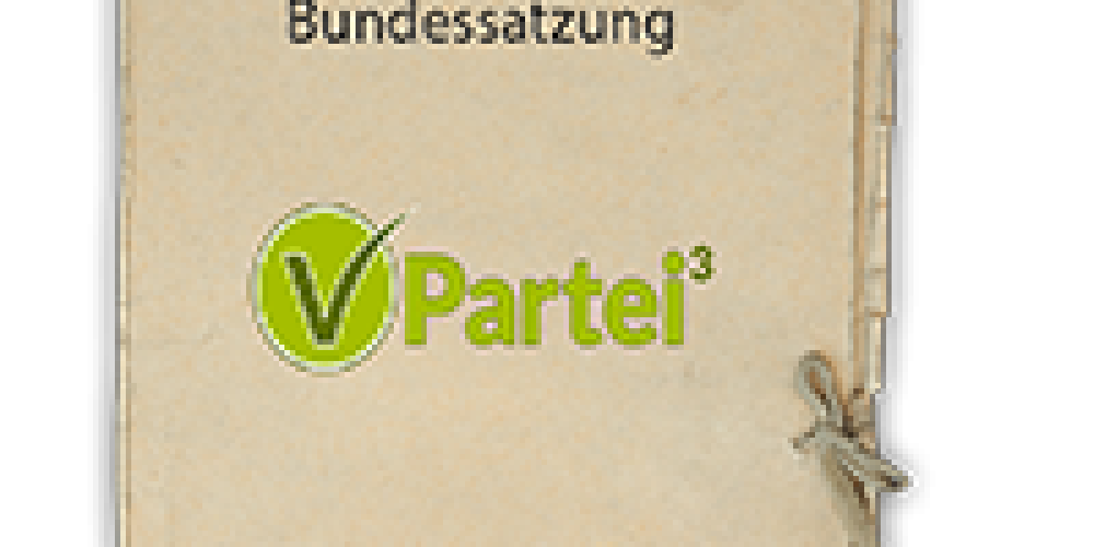 Bundessatzung der V-Partei³